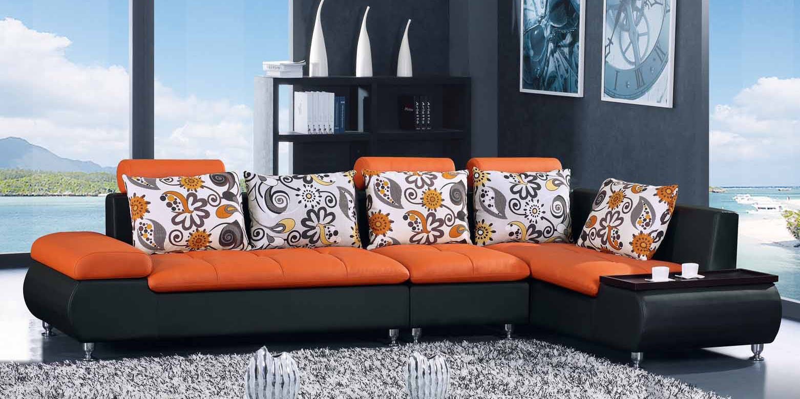 Corner Lounge 3.5 seats chaise storage unit Easy Home Furniture