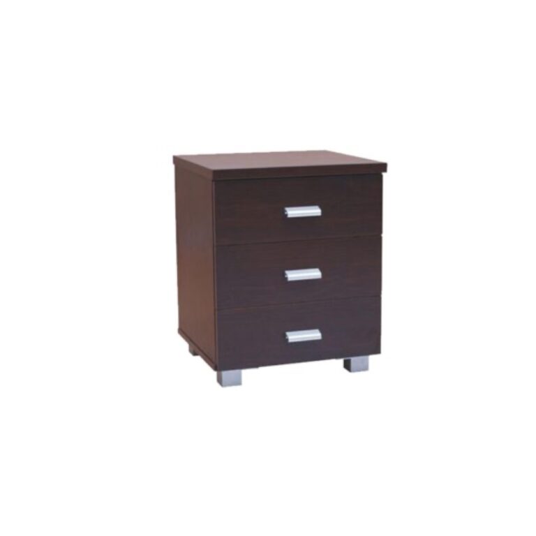 Fabric Bedside table with LED Light Easy Home Furniture