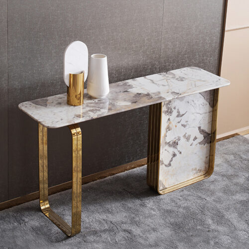 sintered stone Console table