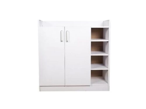 Redfern shoe cabinet white