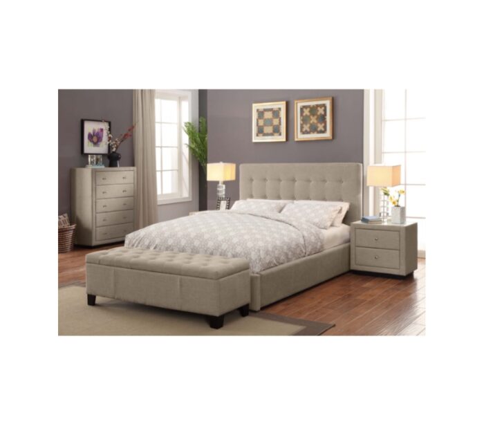 Pria fabric bed frame