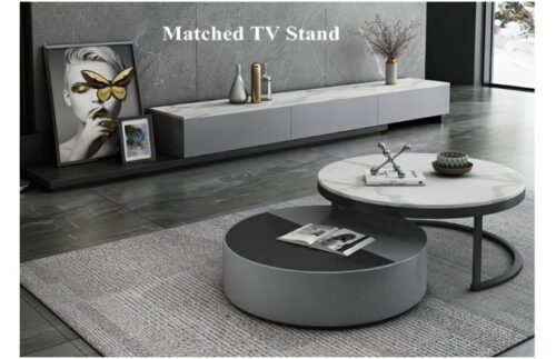 Charon TV unit and coffee table