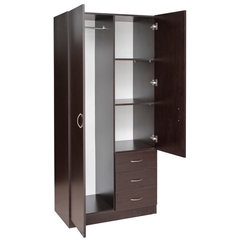 Mission 3 Drawers 2 Door Wardrobe - Easy Home Furniture