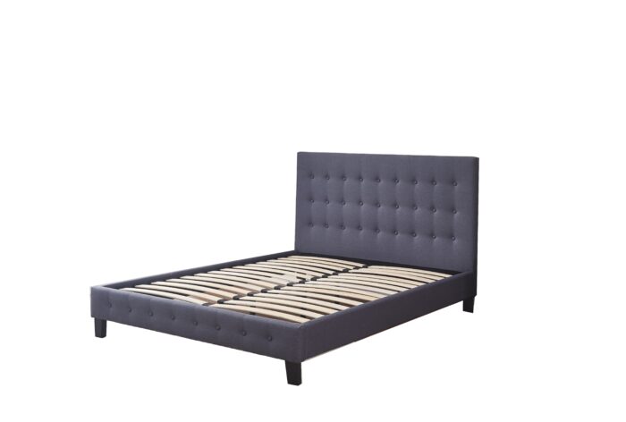 Begnas Fabric bed frame without mattress top
