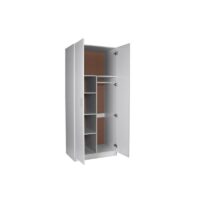 2 door combo white wardrobe