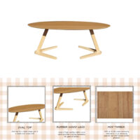 Detail mark coffee table