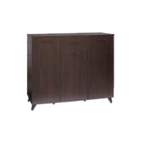 hana walnut shoe cabinet