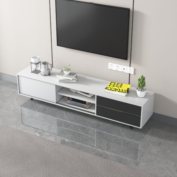 white tv cabinet 180 cm
