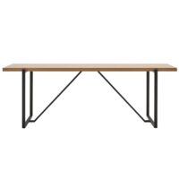 Jenny 6 seater dining table oak 180cm