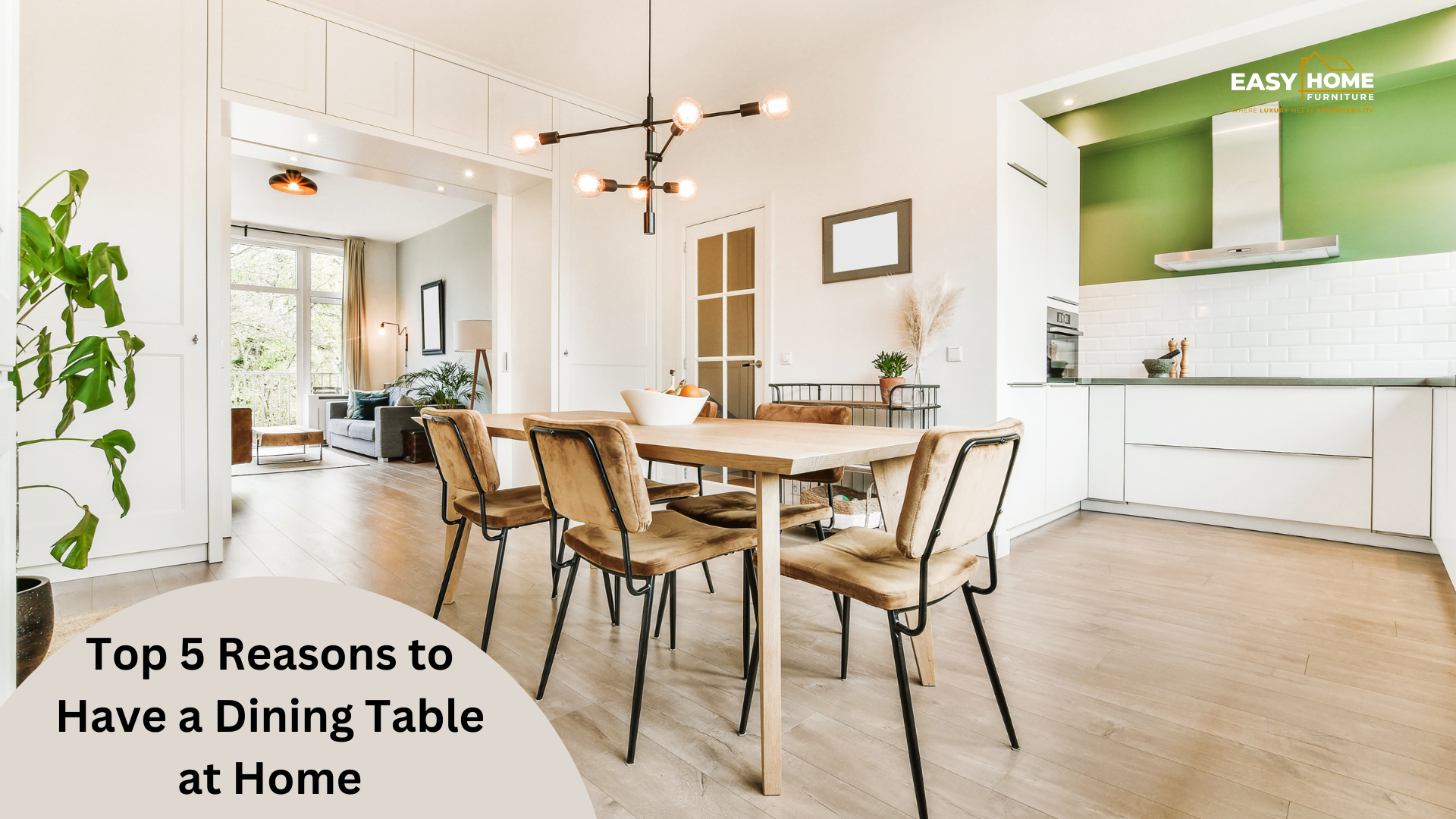 Top 5 Reasons to Have a Dining Table at Home