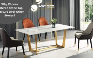 Why choose sintered stone top furniture over other Stones