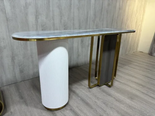 Nepal gold Console table