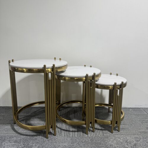 3 piece nesting side tables Oslo