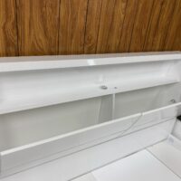 Chicago Glossy White King Bed Frame - Image 5