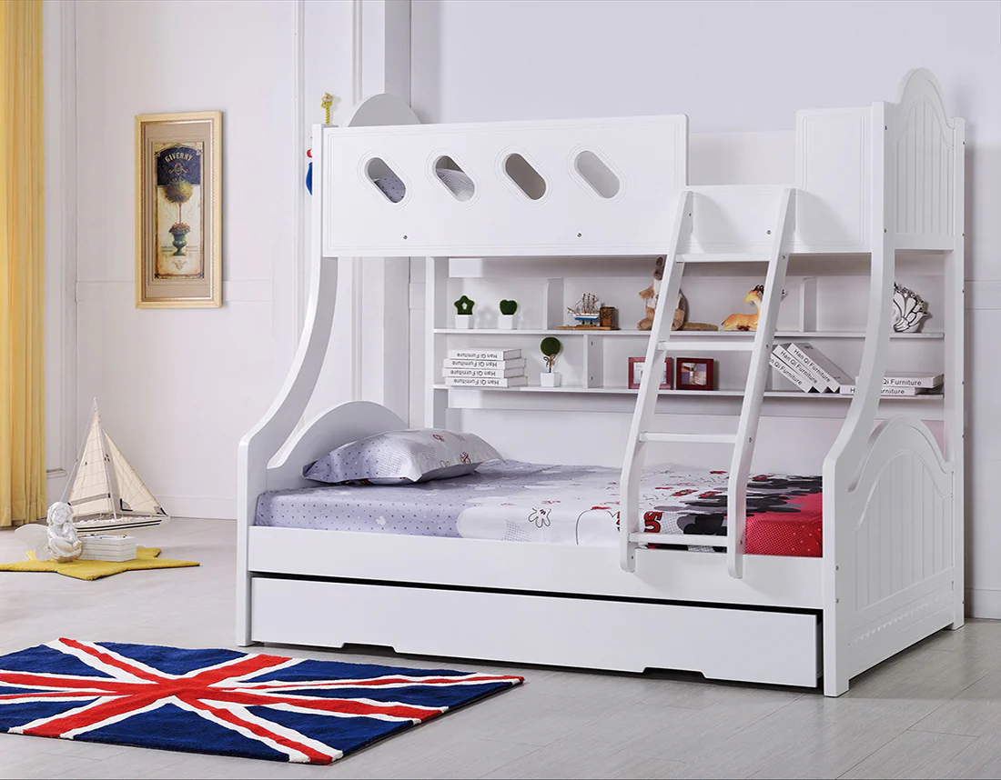 Darwin Single Over Double Bunk Bed