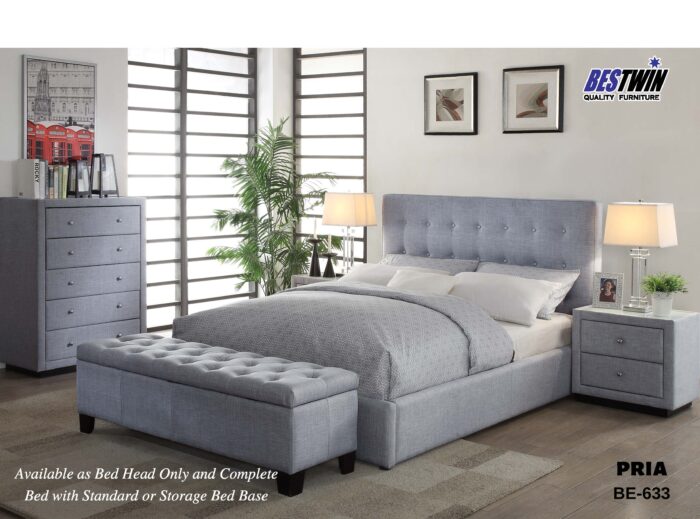 Pria Single, king single, double, queen, king Bed Frame