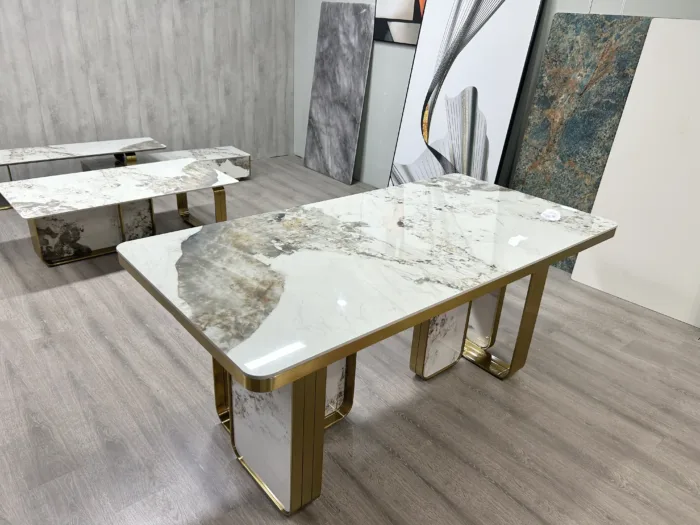 Dining table sintered Stone Catalyst