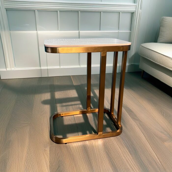 Moss Side Table Gold Stainless Steel