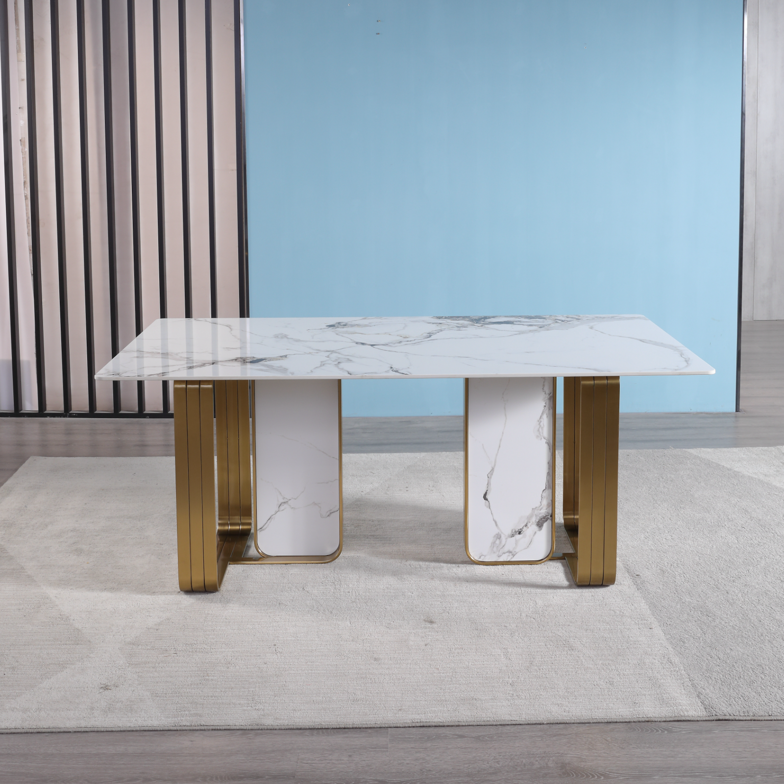Catalyst Luxury Dining Table Calcutta Marbella SIntered Stone - Image 3
