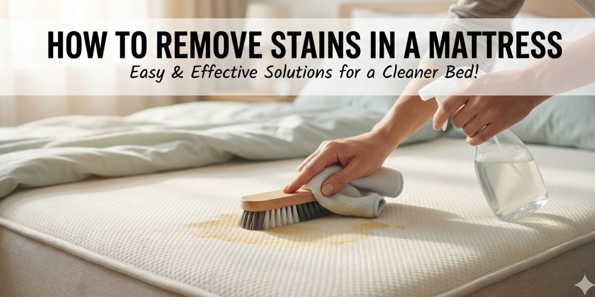 How to Remove Stains from a Mattress