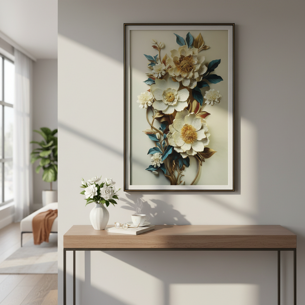 Bloomora Floral Wall Art