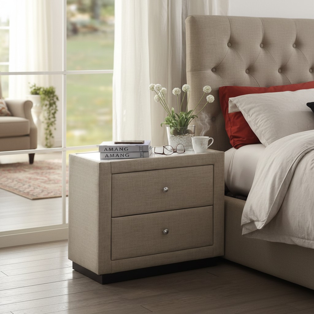 Remi Bedside – Sand