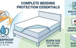 Queen Size Waterproof Mattress Protector