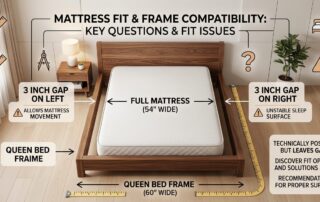 Can a Queen Bed Frame Fit a Full Mattress