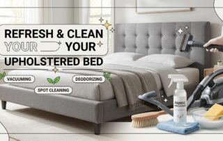 How to Clean an Upholstered Bed Frame