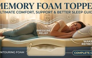 Memory Foam Mattress Toppe