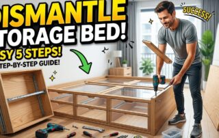 How to Dismantle a Storage Bed Frame