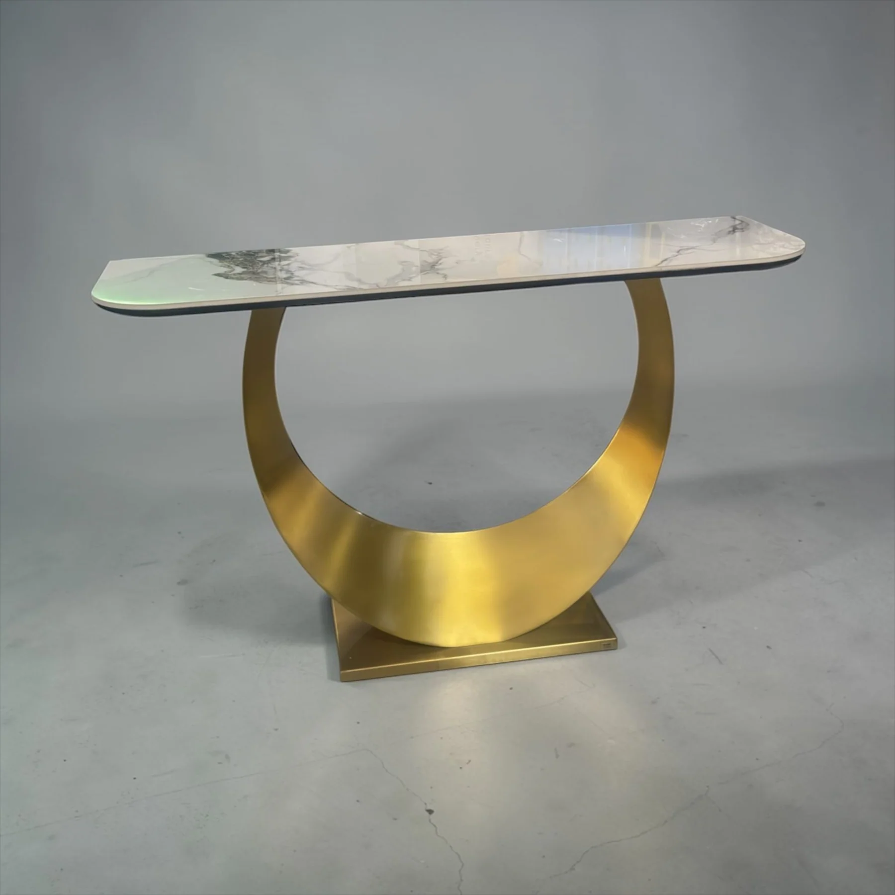 Crescent Sintered Stone Console Table - Image 4