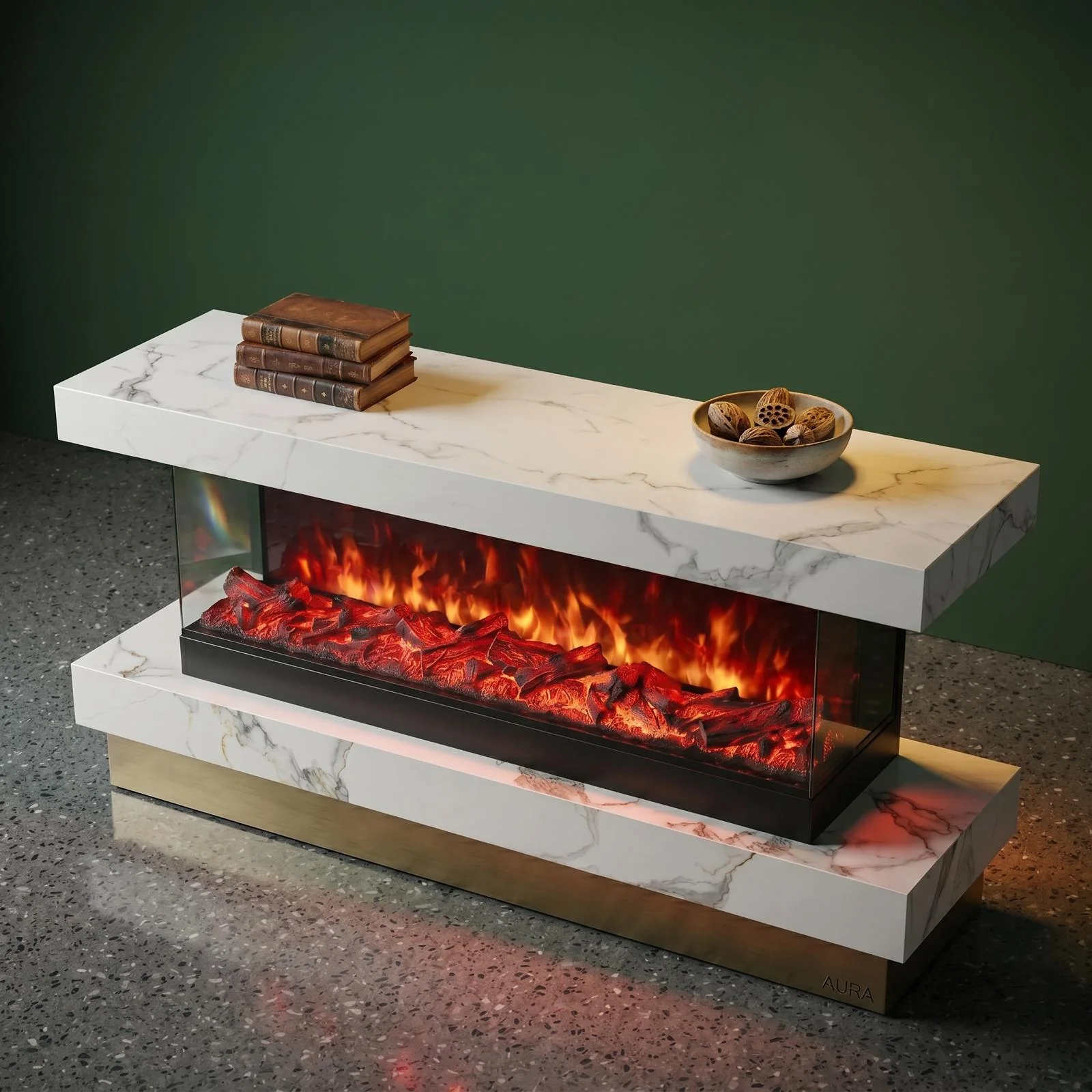 Astoria Luxe Fireplace Entertainment Unit - Image 2