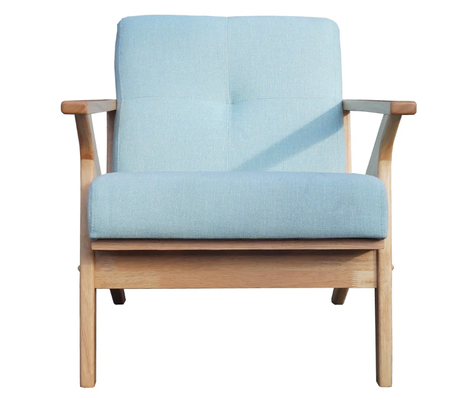 Nordica Mint Upholstered Accent Armchair - Image 2