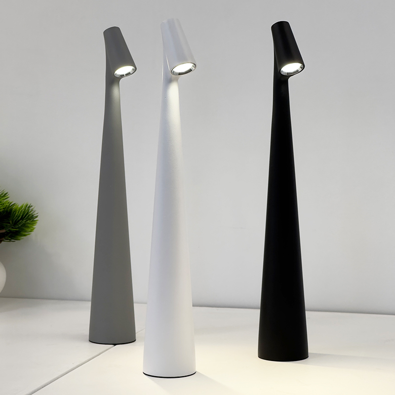 Long Table Lamp Rechargeable Toch Button