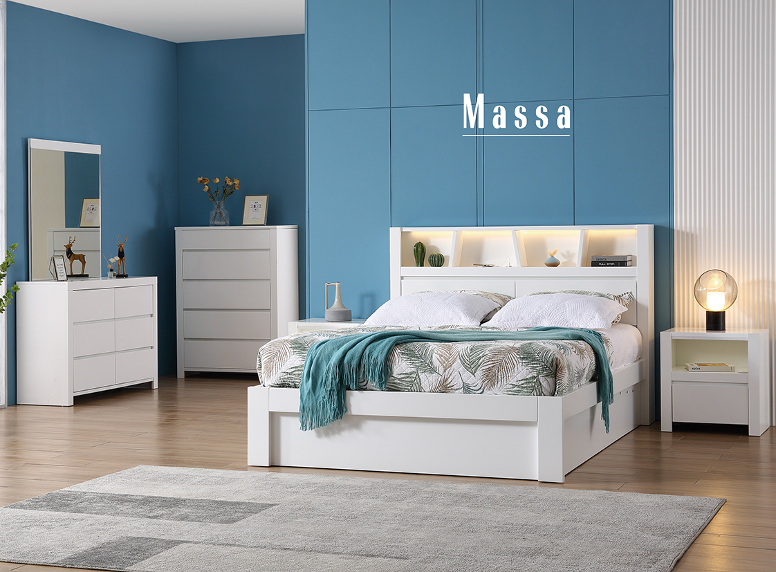 Hamilton Timber 4 Piece Bedroom Suite