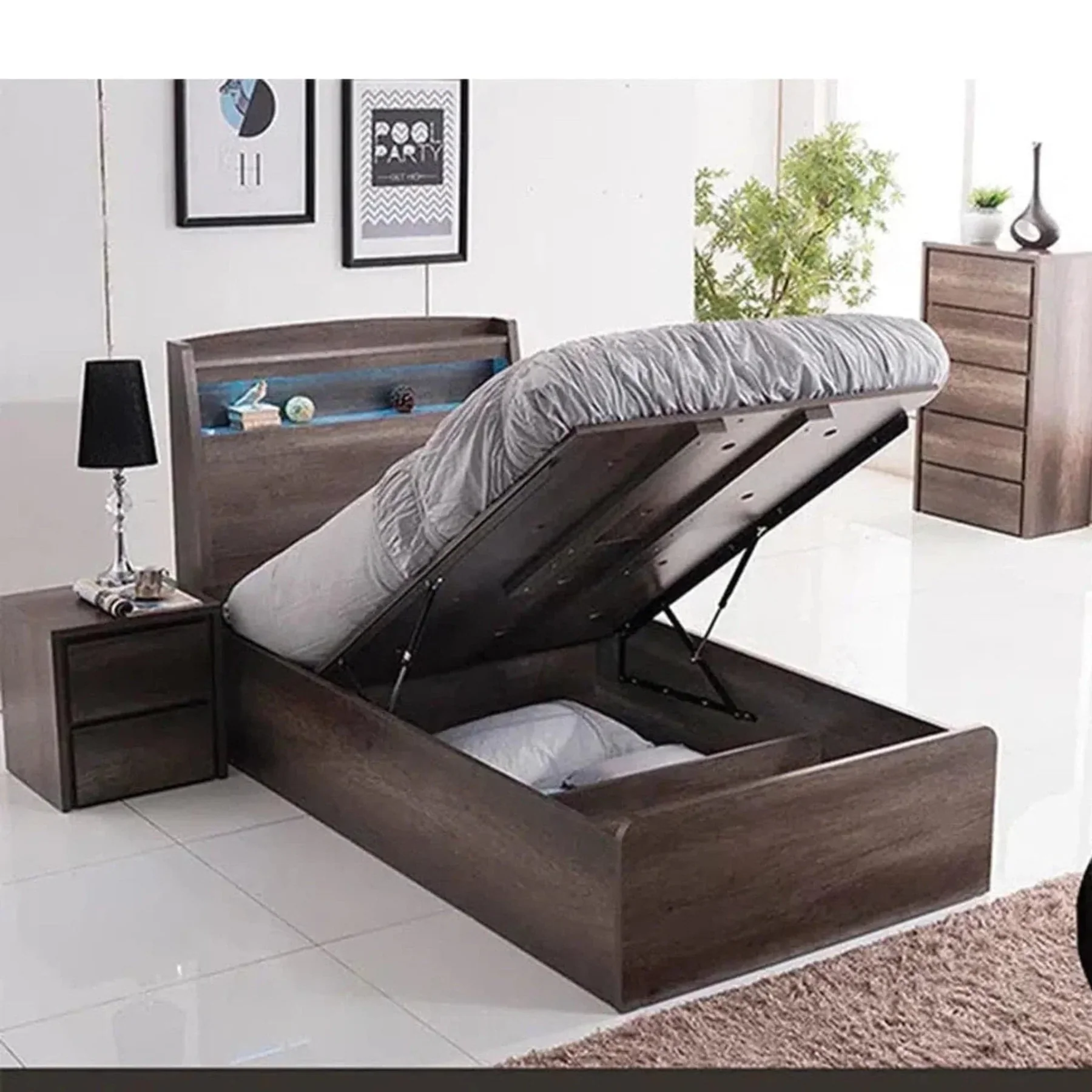 Atlas King Single Bed Frame - Image 4