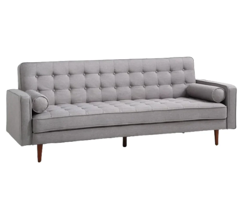 Grey Sofia 3 Seater Sofa Bed - Image 2