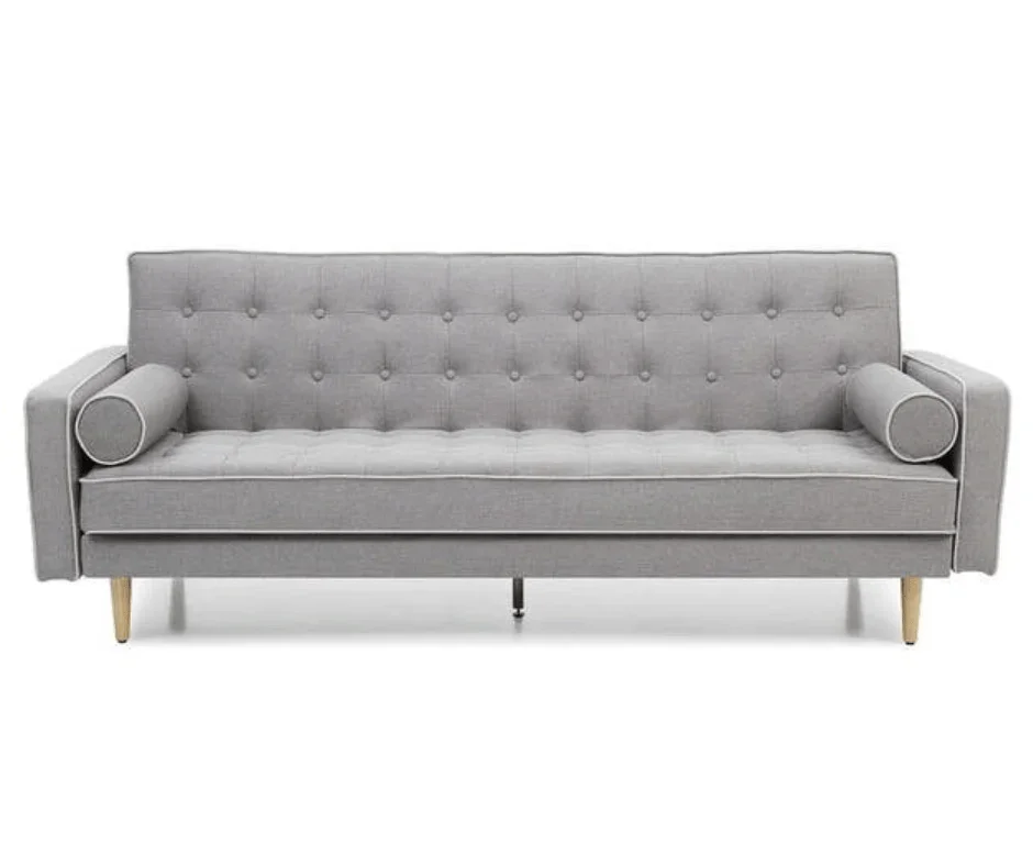Grey Sofia 3 Seater Sofa Bed - Image 8