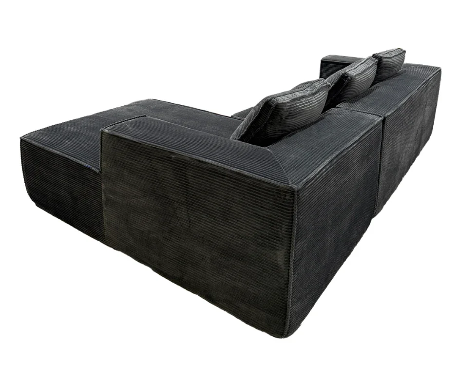 Mira L Shape Sofa – Grey - Image 7