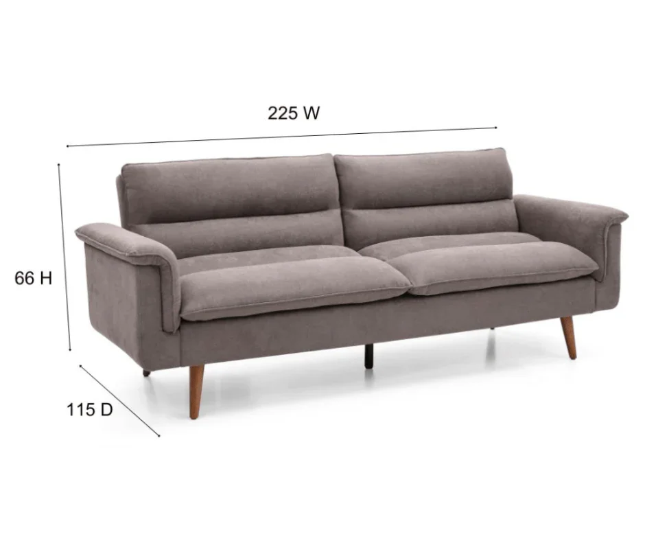 Archie Luxury 3-Seater Sofa Bed - Image 7
