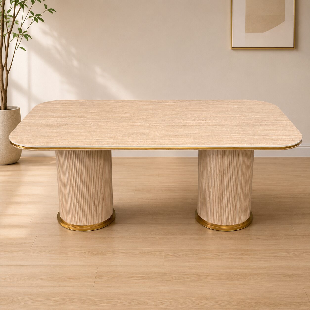Elra Luxe Dining Table (Customisation accepted) - Image 3