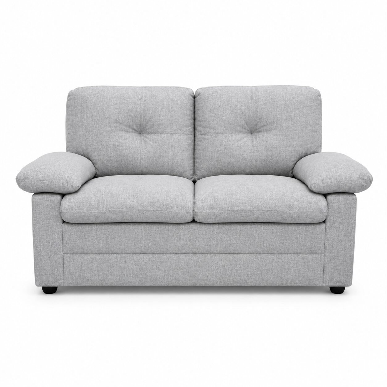 Elora 2-Seater Sofa – Mid Grey - Image 6