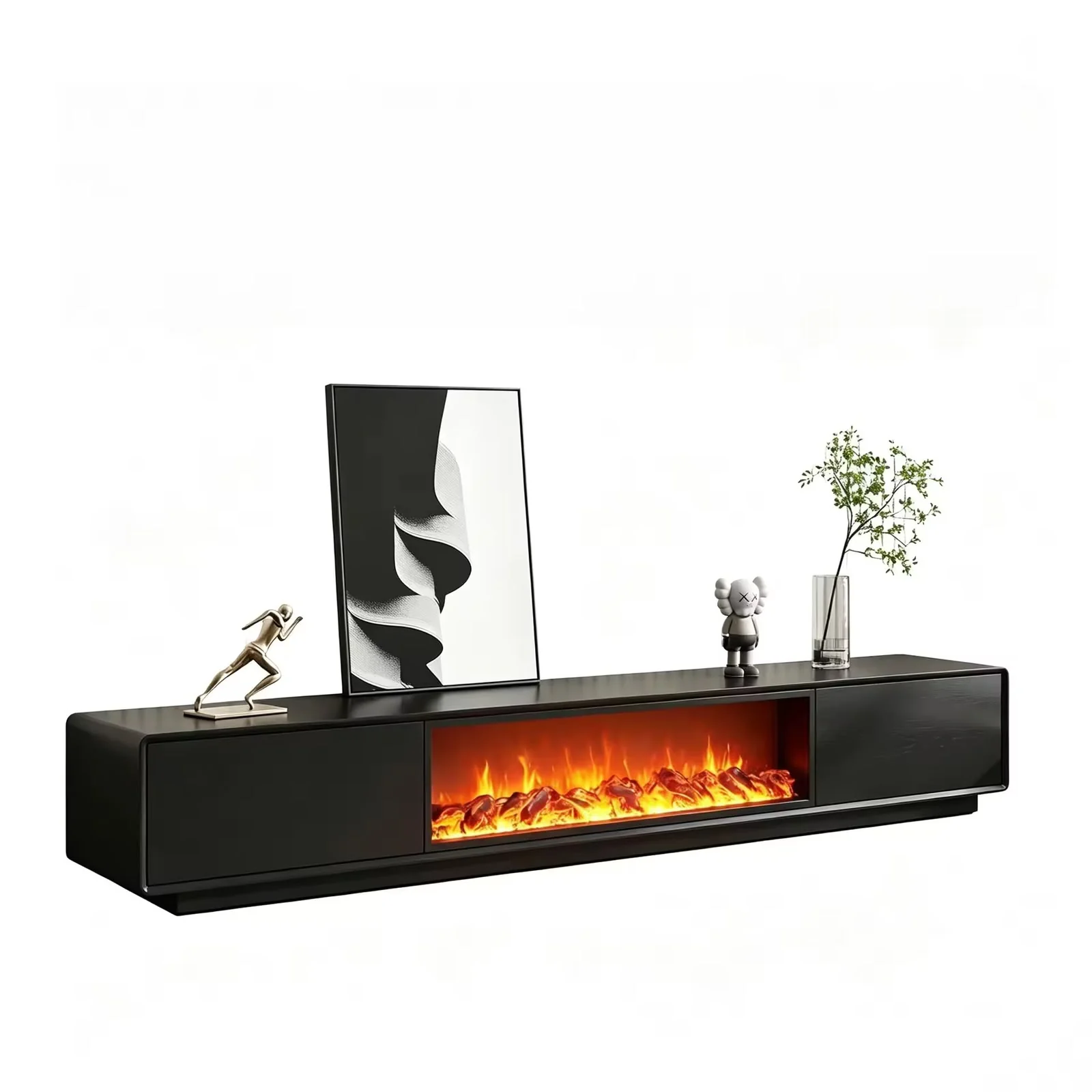 Elra Luxe Electric Fireplace TV Unit - Image 5