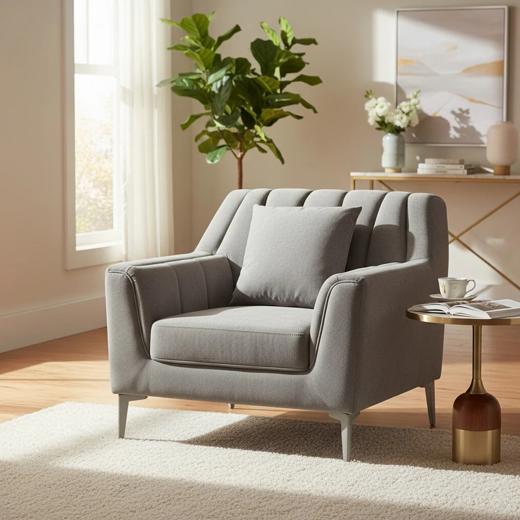 Bellara 1 Seat Sofa – Grey