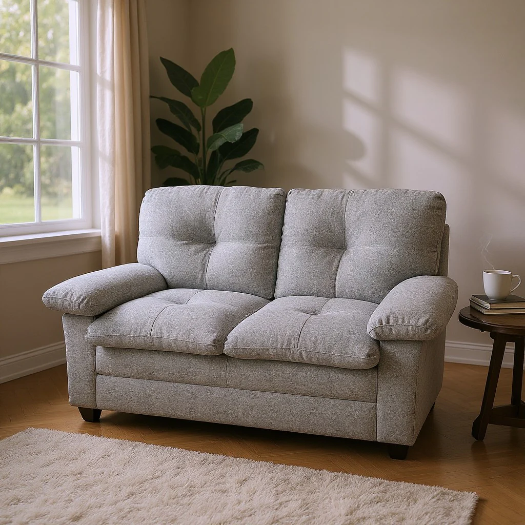 Celeste 2 Seat Sofa – Middle Grey