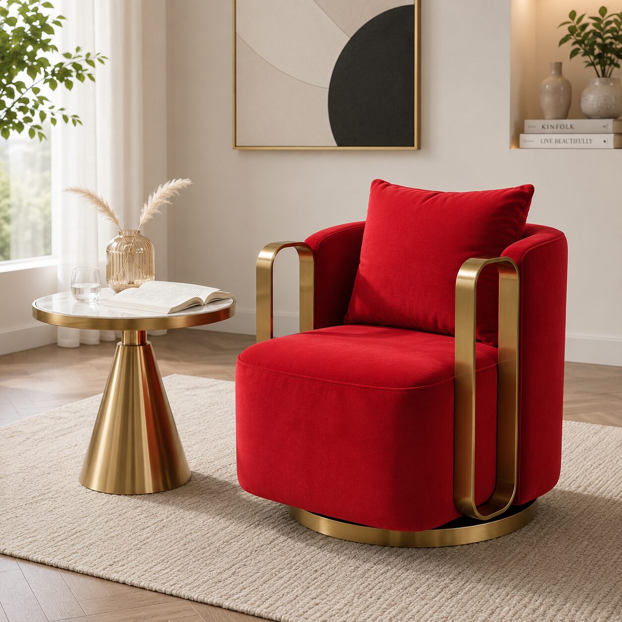 Single-Seater Swivel Chair - Image 4