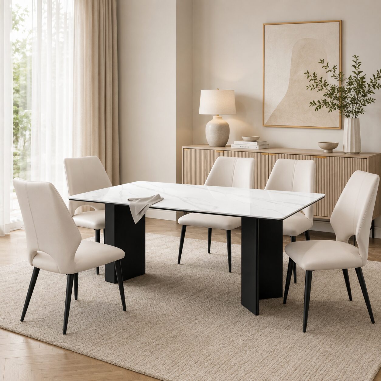 Camellia 7 Piece Dining Set