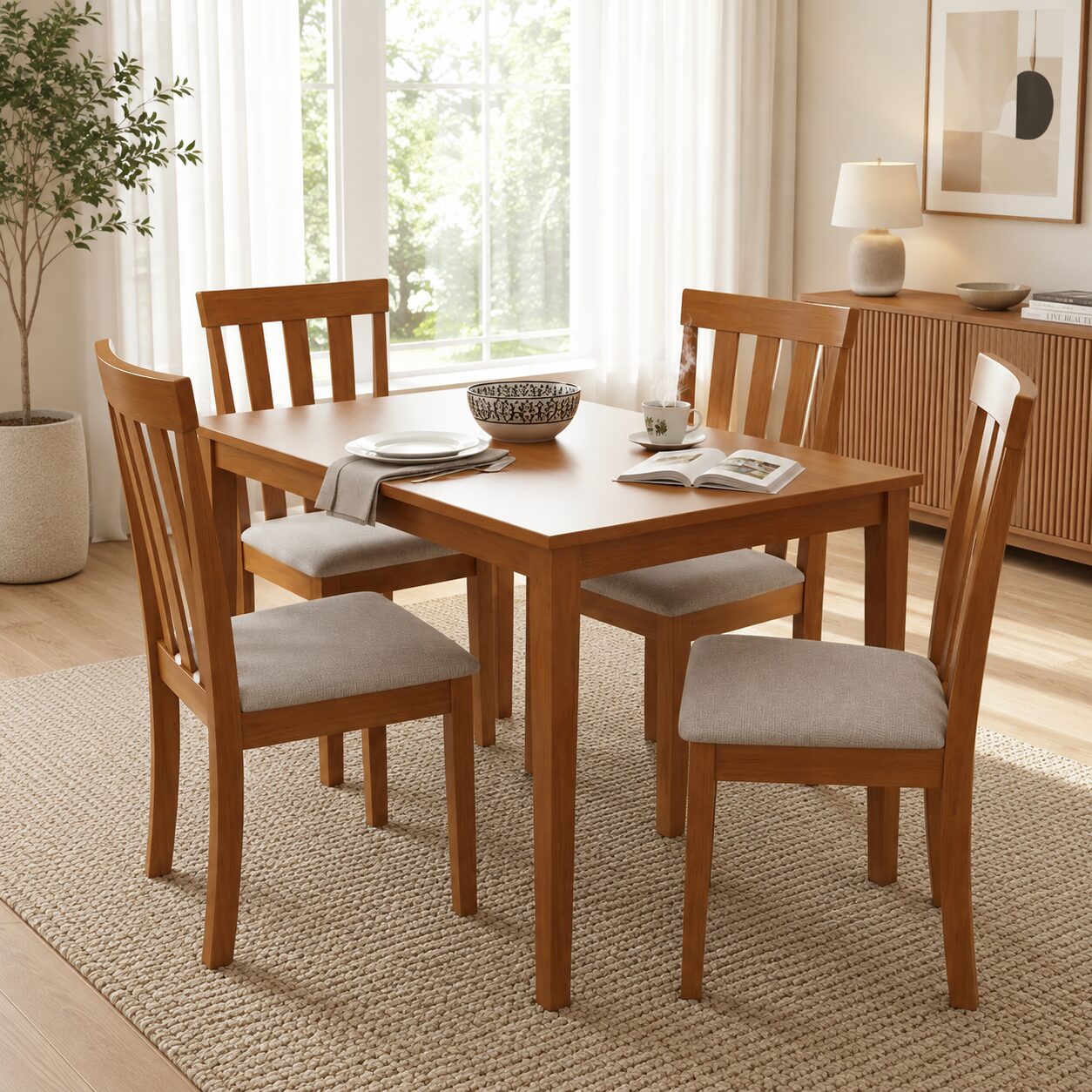 Saphira 5-Piece Dining Set