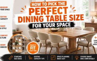 How to Pick the Perfect Dining Table Size for Your Space